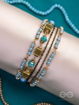 THE HEAVENLY SHADES - MULTILAYERED CASUAL BRACELET