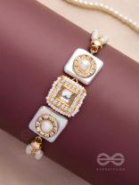 THE GLEAMING ORBITS - GOLDEN EMBELLISHED BRACELET