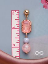 THE SPRING SKIES - GOLDEN EMBELLISHED EARRINGS