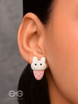 SCOOPS 'N CRUNCHES  - MISMATCHED ACRYLIC EARRINGS