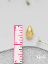 Gilded Illumination - Golden Earrings