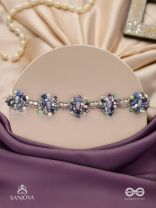 Devasesa- Remnants Of The Sea- Beads And Stones Hand Embroidered Necklace