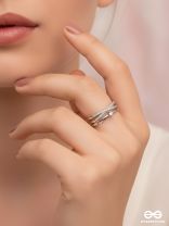 The Precious Proposal - Cubic Zirconia Silver Ring (Adjustable)