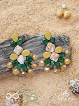 Haritaye - The Mint Melody - Stones And Coins Earrings