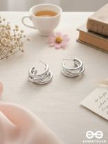 The Elegant Statement Makers - Silver Stud Earrings