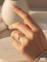 MY MUSE - STAINLESS STEEL ANTI-TARNISH GOLDEN RING