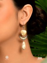 SAND GLOW - EARTHY STONE EARRING