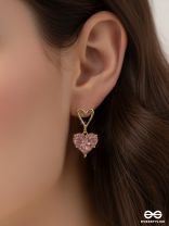 HEARTLET – DAINTY PINK GEM HEART DROPS