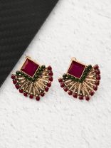 The Chic Ethnicity- Embellished Stud Earrings