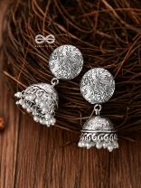 The Love for Intricacy- Oxidised Boho Earrings