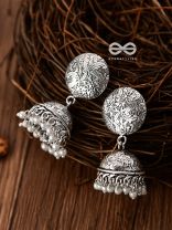 The Love for Intricacy- Oxidised Boho Earrings