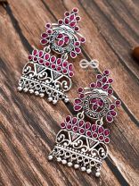 A Royal Delight - Ruby Red - The Embellished Oxidised Collection