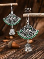 A Vintage Artwork (Emarald) - The Embellished Oxidised Collection