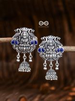 The Divine Goddess (Sapphire Blue) - Embellished Oxidised Collection