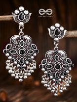 The Geometric Statement Makers (Onyx Black) - Embellished Oxidised Collection