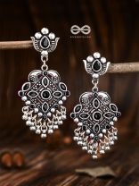 The Geometric Statement Makers (Onyx Black) - Embellished Oxidised Collection