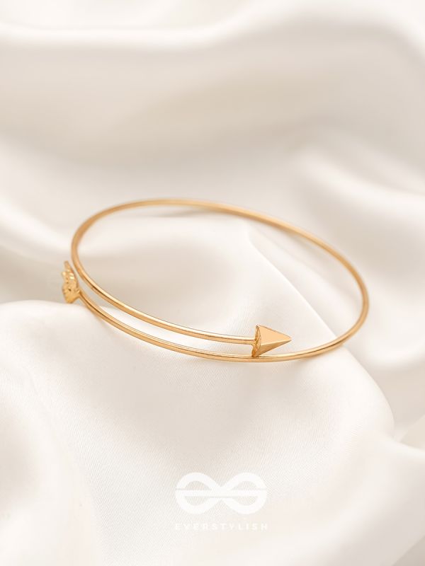 The Warrior Within - Golden Statement Bracelet