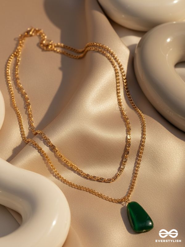 The Forest Essential- Golden Layered Necklace