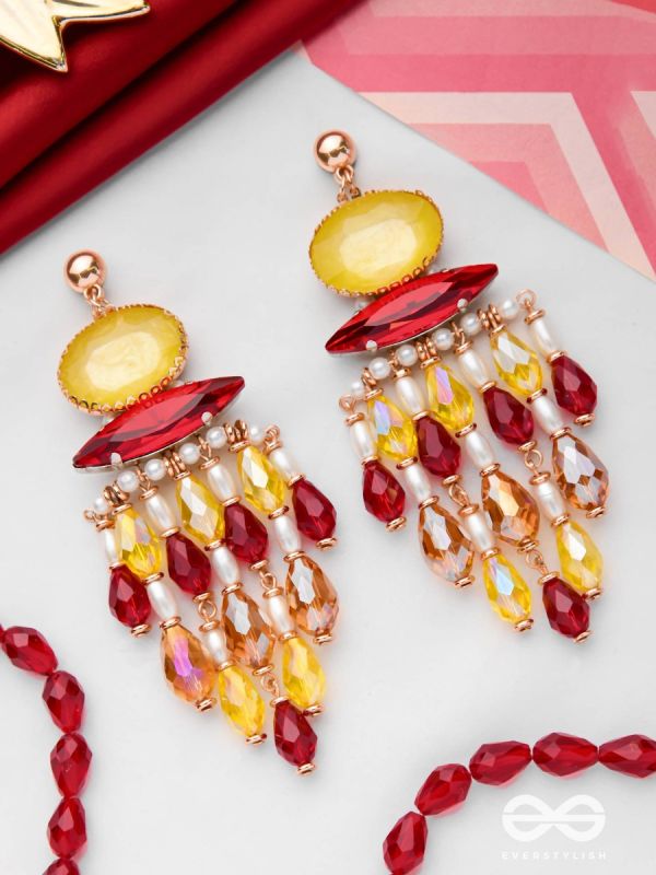 THE FIERCE ENIGMA - STATEMENT BOLD EARRINGS