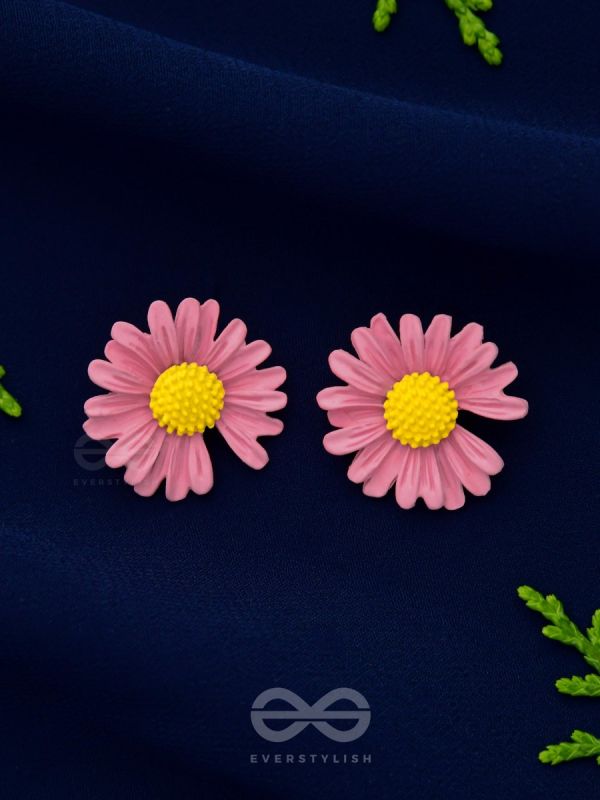 FORGET-ME-NOT - CASUAL STUD EARRINGS (PINK)