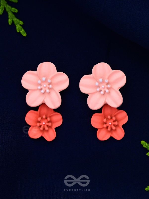 FLOWERS FOR DAYS! - CUTE DROP EARRINGS