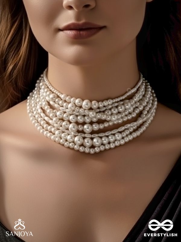 RATRIRATNA – ALIA BHATT INSPIRED NECKPIECE WITH  PEARLS, SYMBOLIZING PURITY AND ELEGANCE
