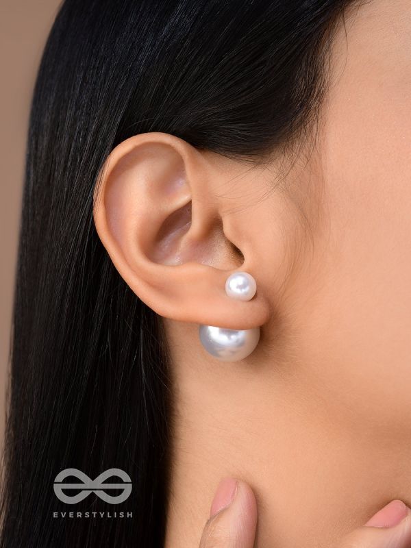 Simplicity is Endearing, Precious Pearl earrings