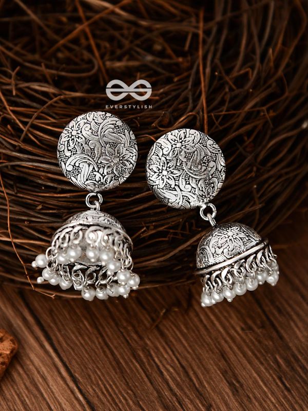 The Love for Intricacy- Oxidised Boho Earrings