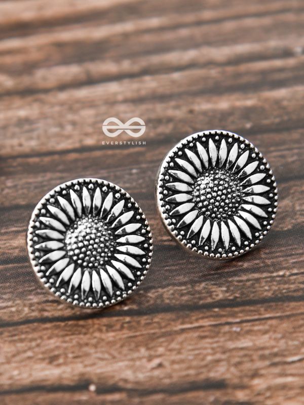 The Floral Buttons - Tiny Trinket Earrings