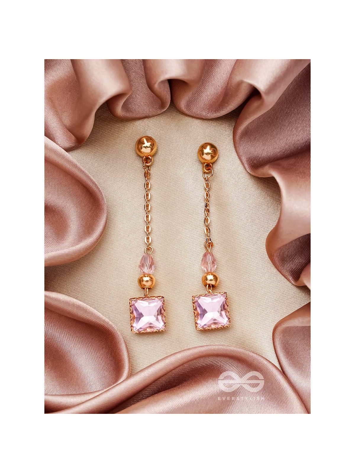 The Panama Queen- Golden Embellished Earrings