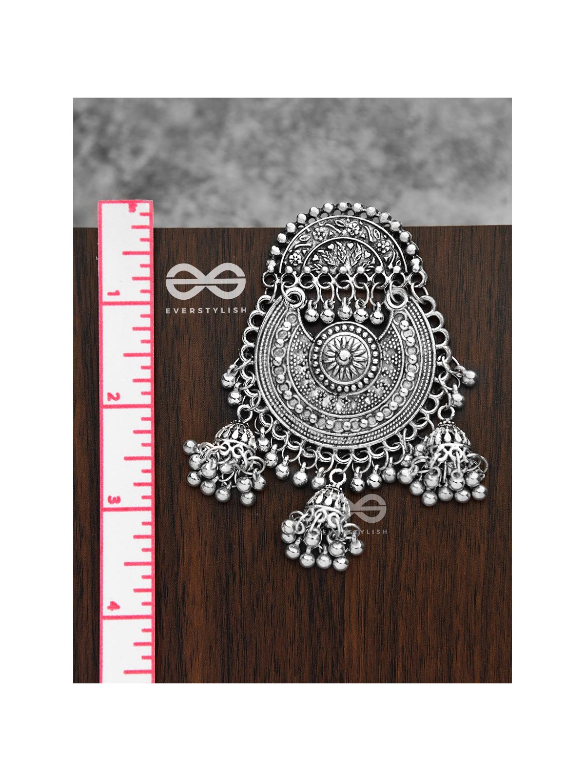 A Boho Dream - Oxidised Triple Jhumki Danglers