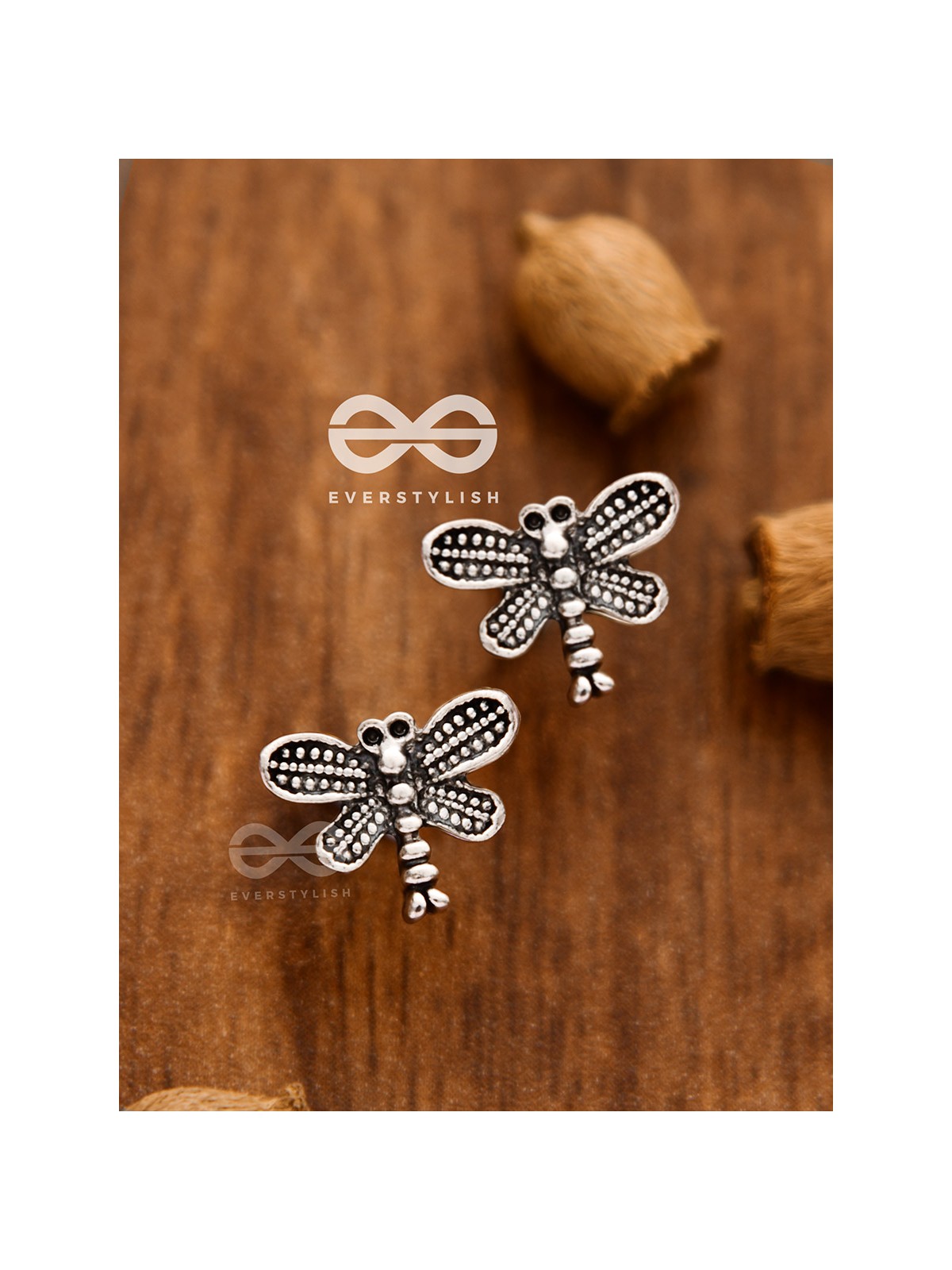 The Little Dragonflies - Tiny Trinket Earrings