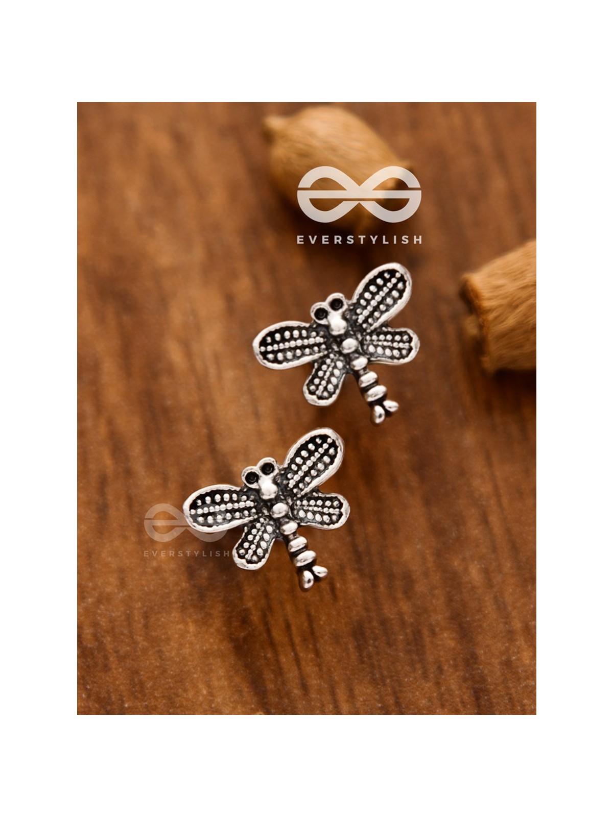 The Little Dragonflies - Tiny Trinket Earrings