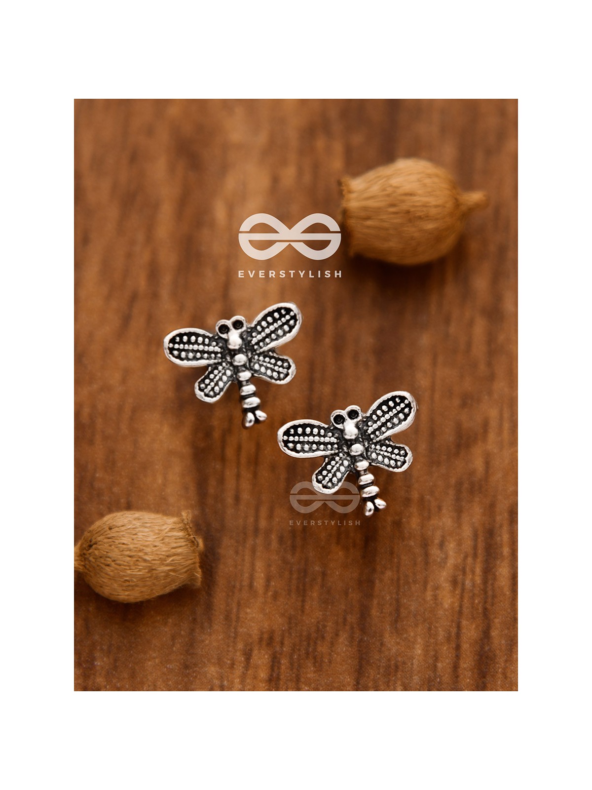 The Little Dragonflies - Tiny Trinket Earrings