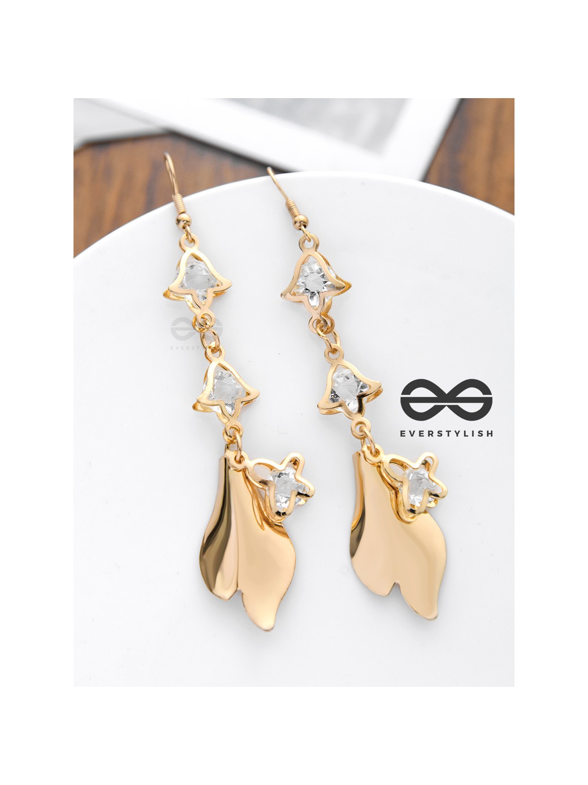 The Dangling Studded Bells - The Golden Charm Collection