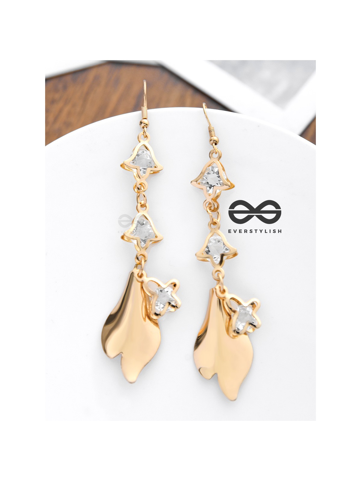 The Dangling Studded Bells - The Golden Charm Collection