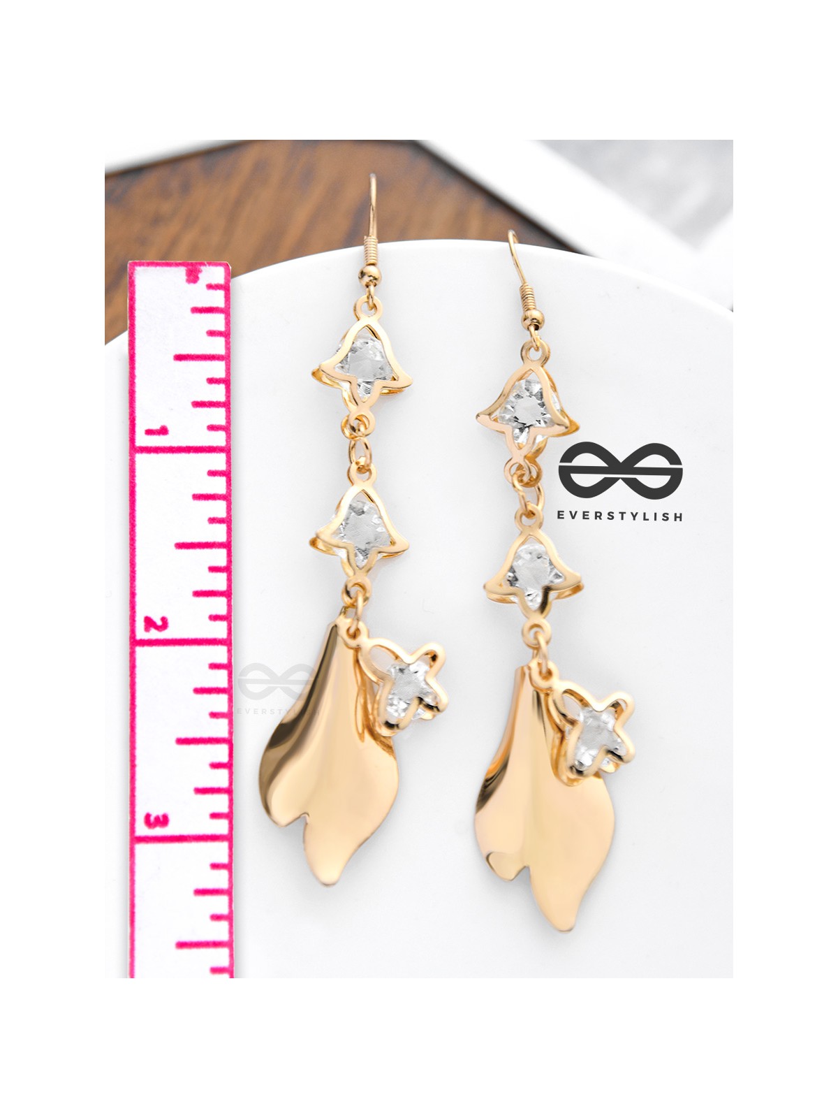 The Dangling Studded Bells - The Golden Charm Collection