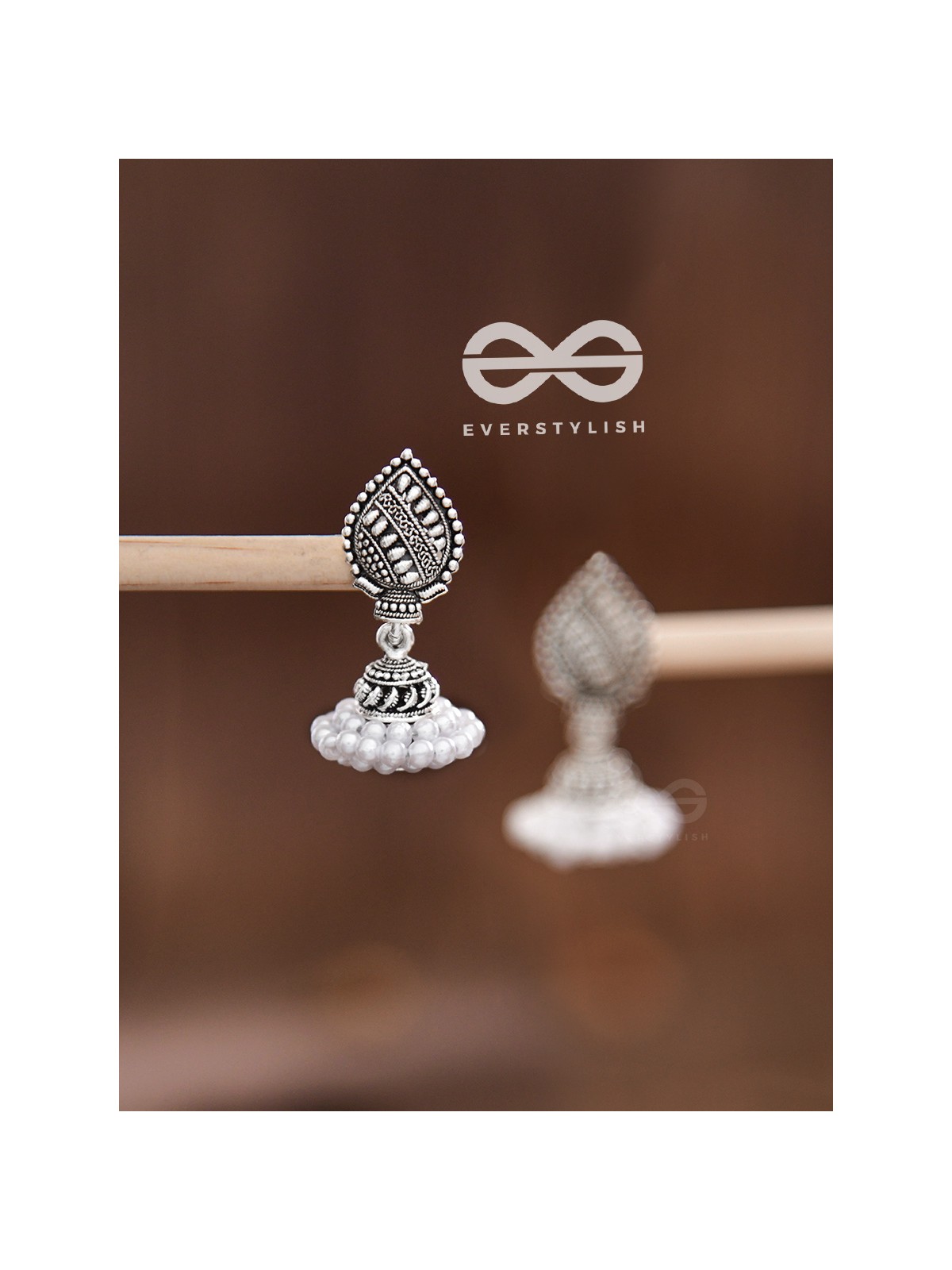 The Enticing Droplets - Double Pearled Jhumkis
