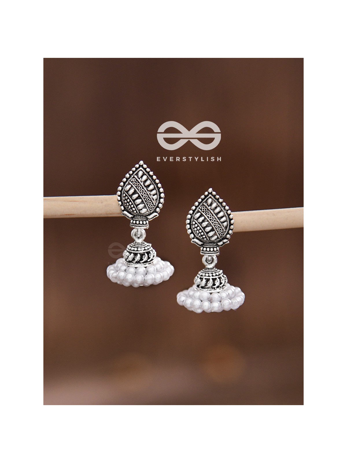 The Enticing Droplets - Double Pearled Jhumkis