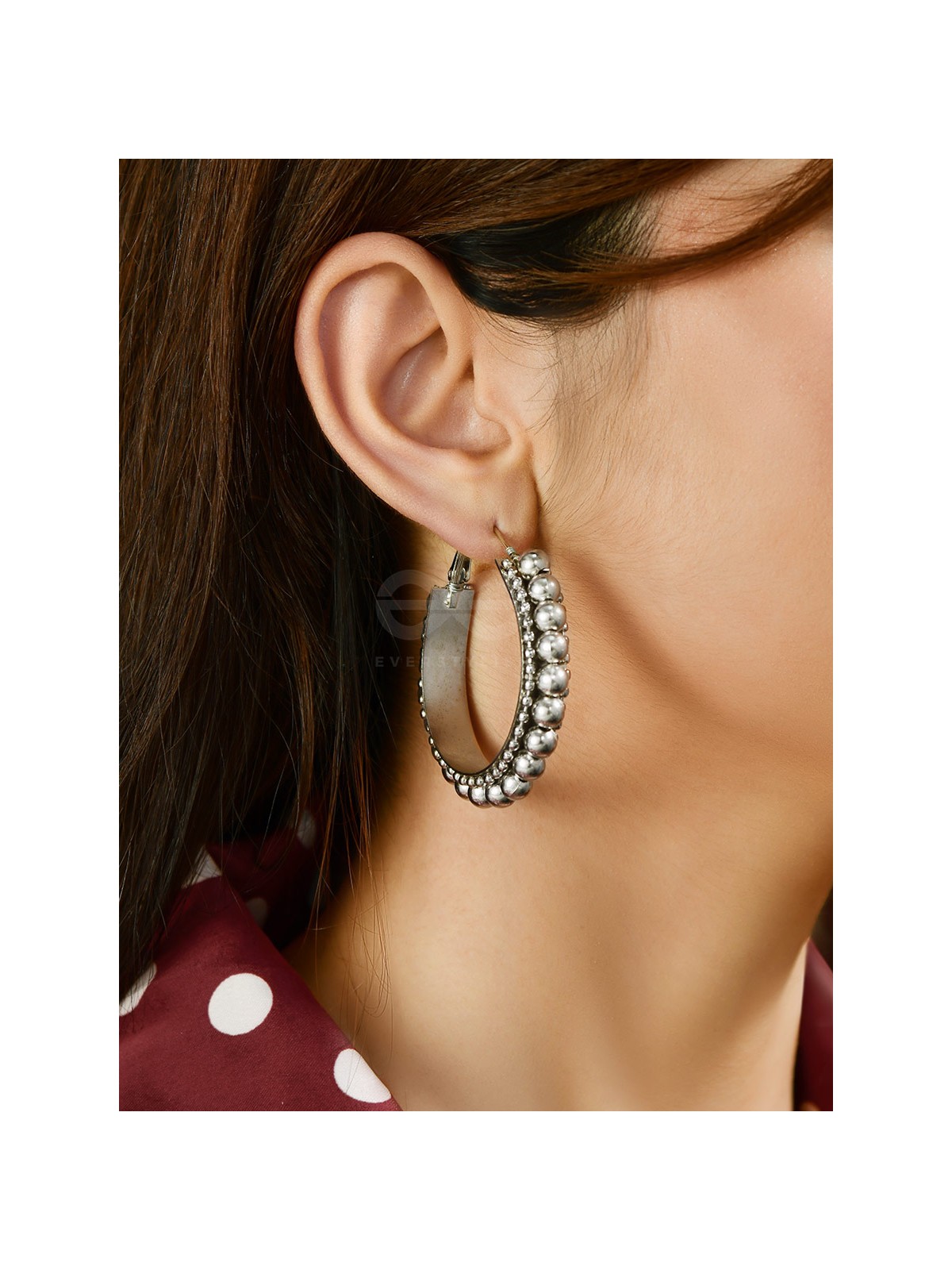 The Chic Intricacy - Oxidised Boho Hoops