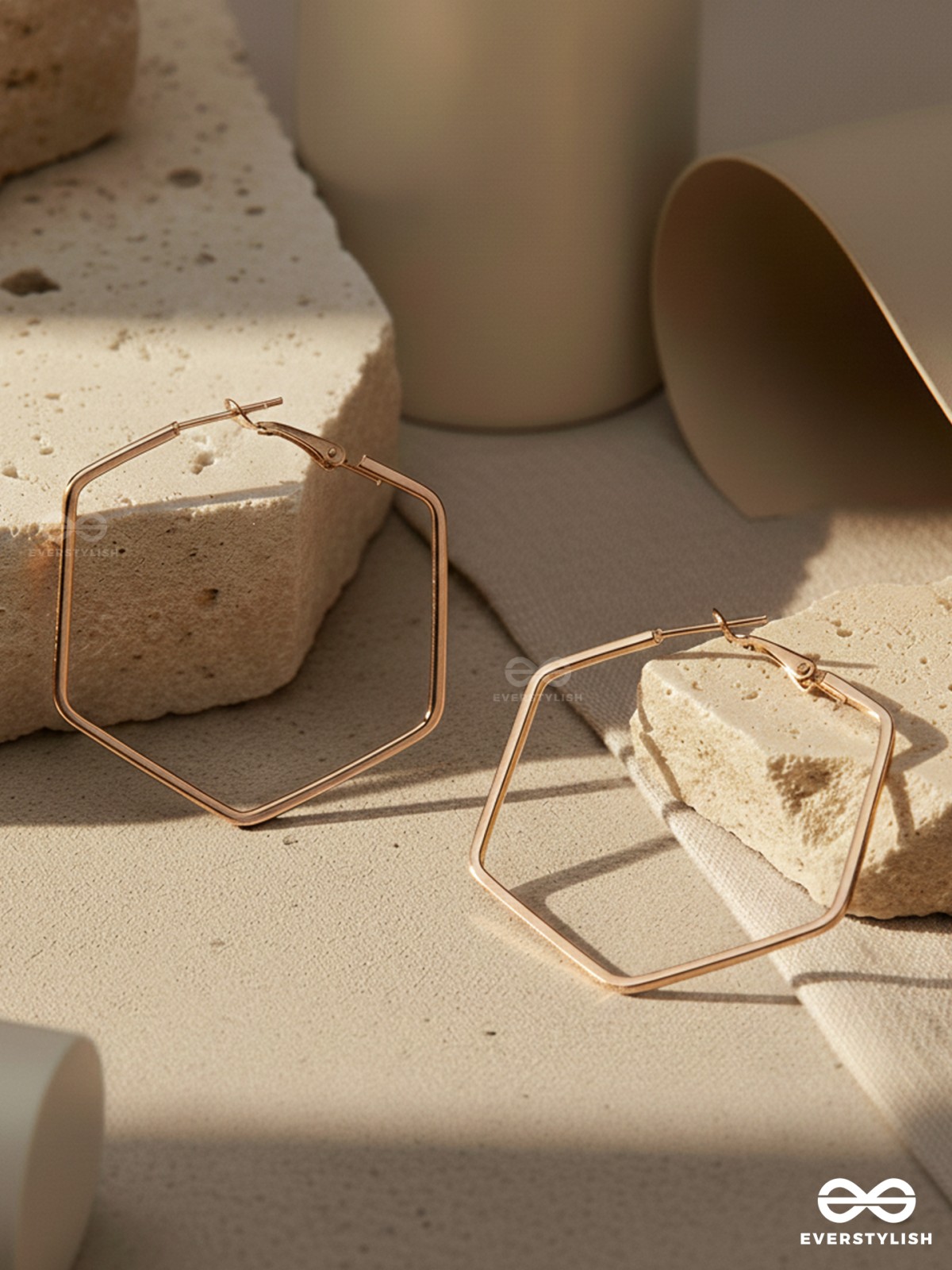 The Hexing Hexagons - Golden Playful Hoops