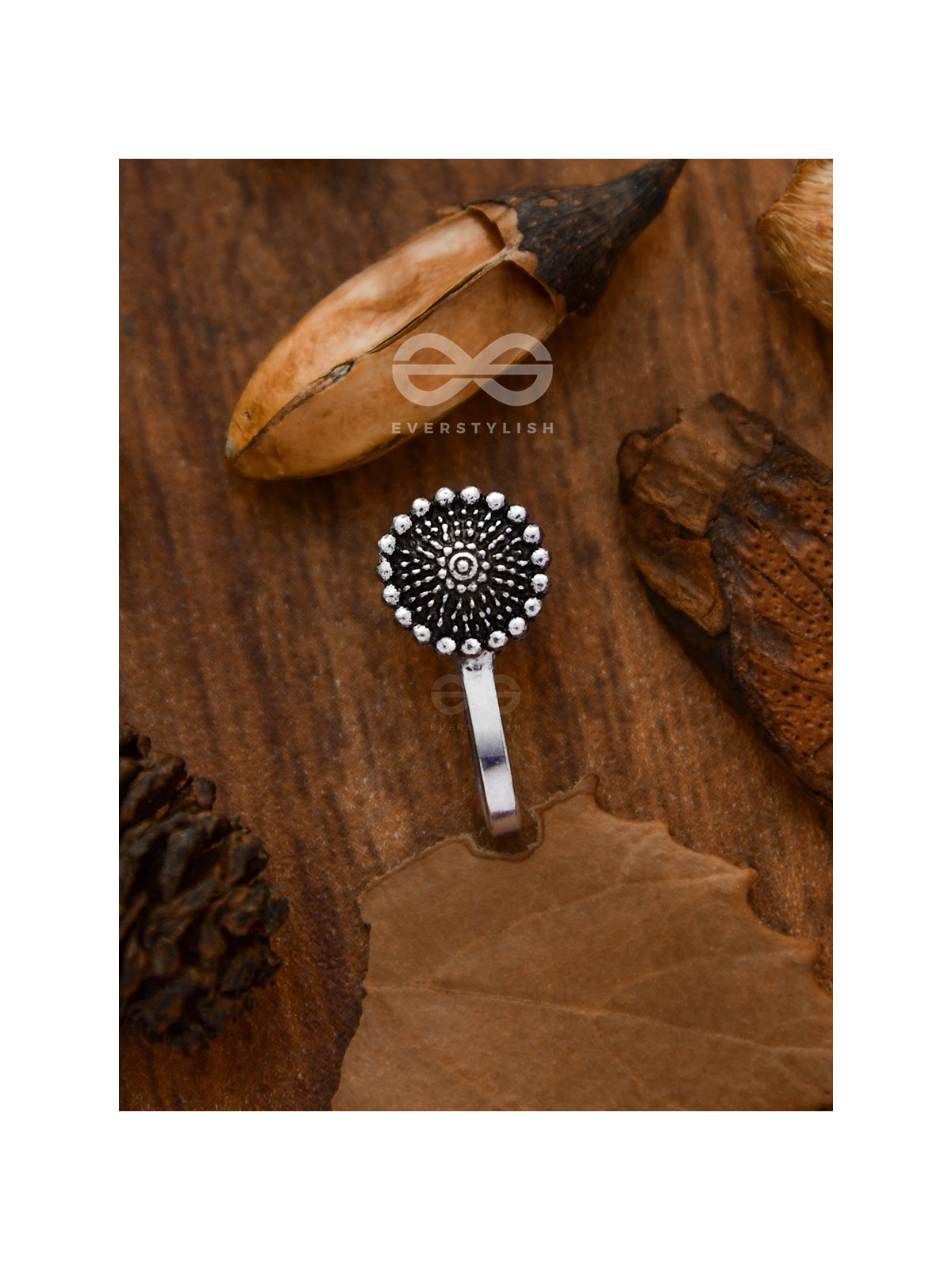 The Boho Button - Non-pierced Nosering