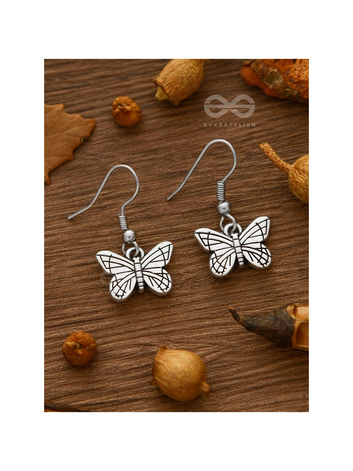 Butterfly Fly Away Danglers - Tiny Trinket Earrings