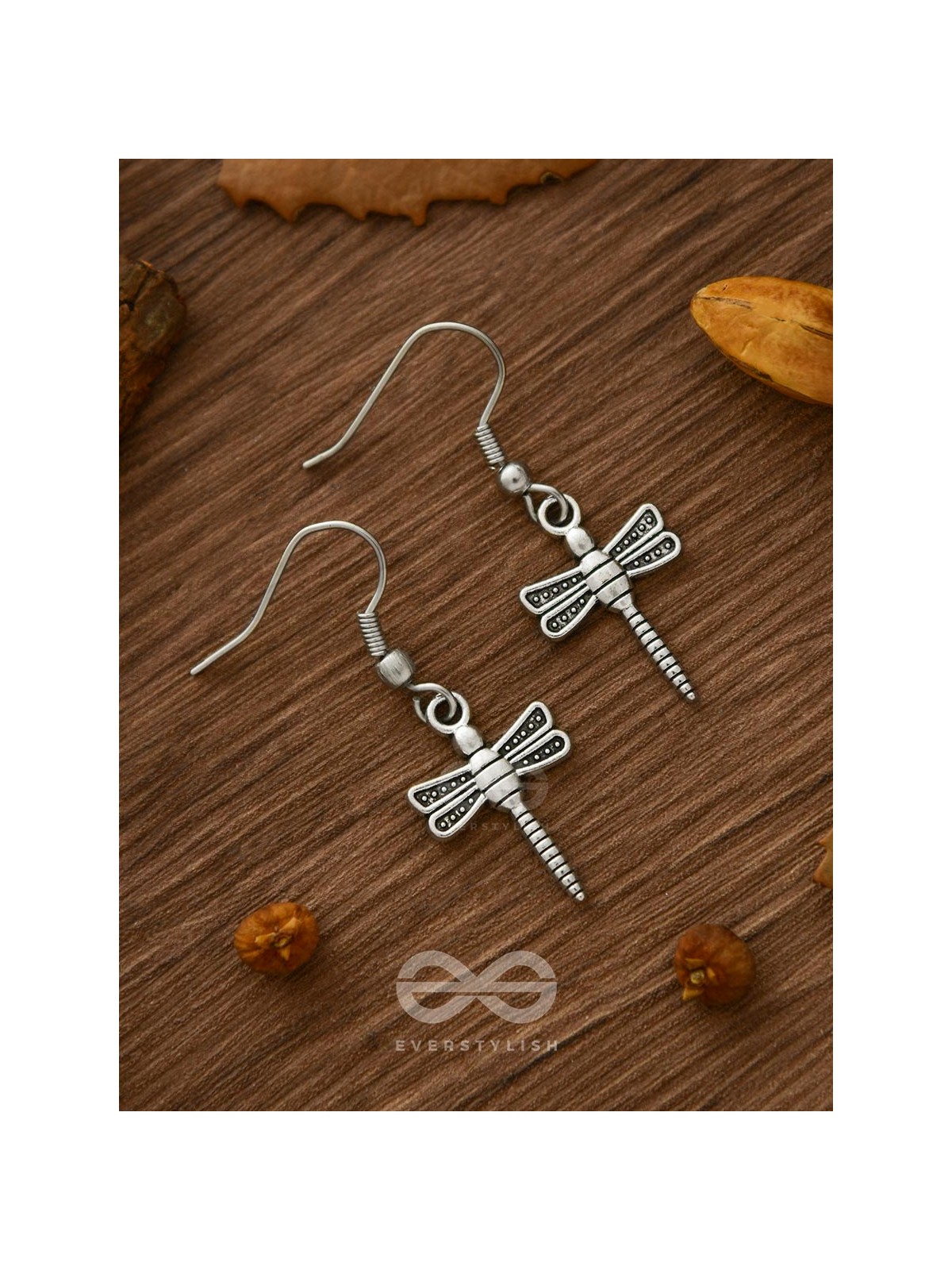 Gaia's Dragonflies - TIny Trinket Earrings