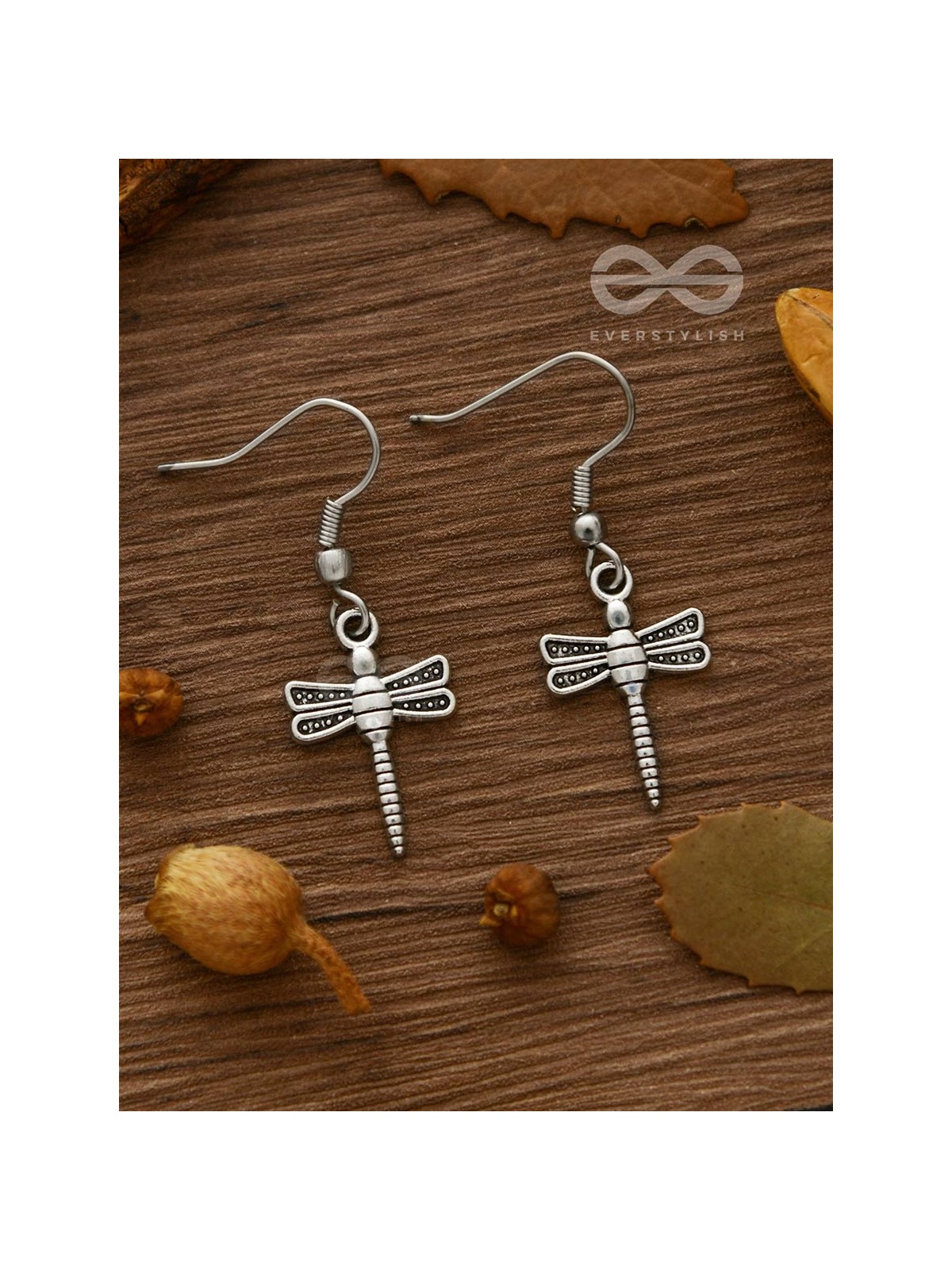 Gaia's Dragonflies - TIny Trinket Earrings