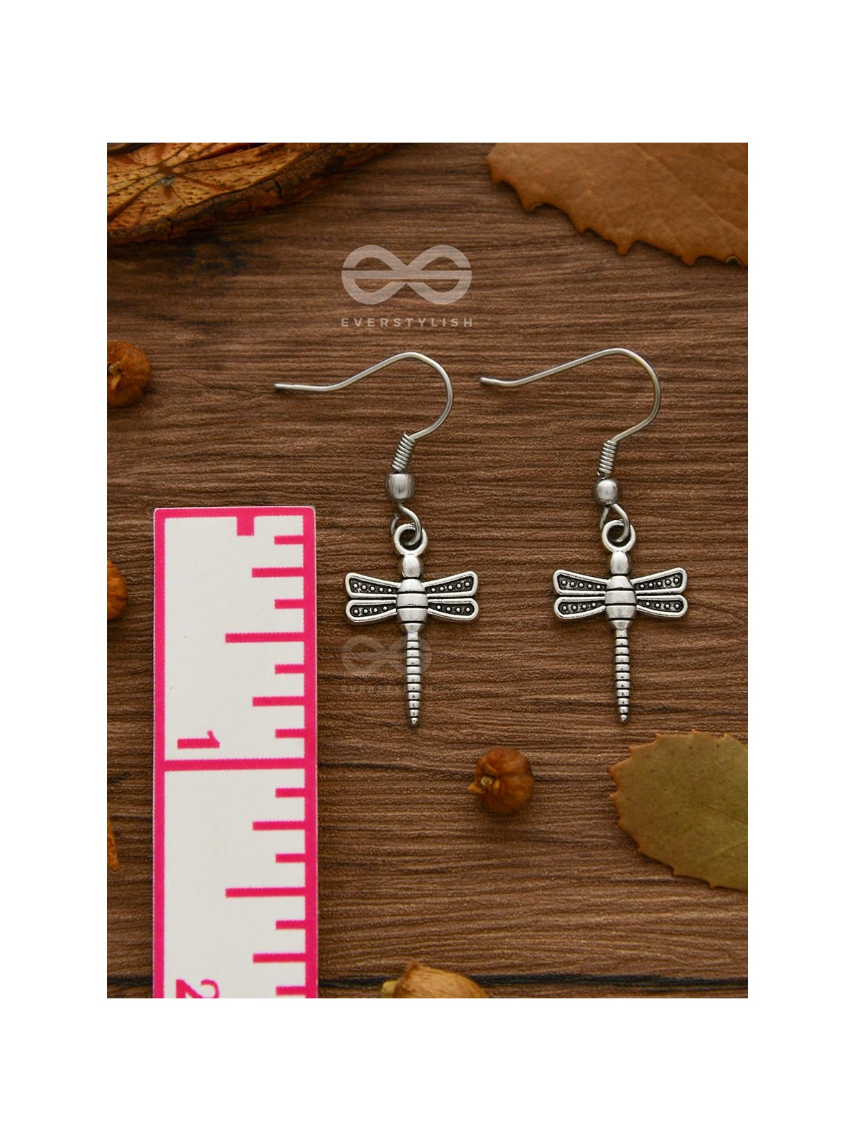 Gaia's Dragonflies - TIny Trinket Earrings