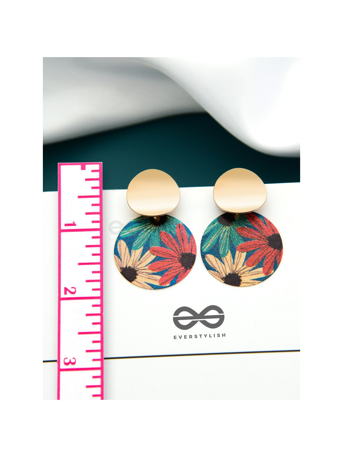 Embracing the Artist Within - Golden Statement Earrings