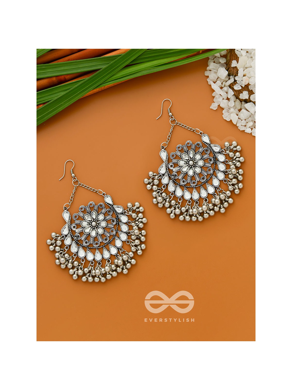 The Bohemian Chandeliers - Statement Embellished Earrings