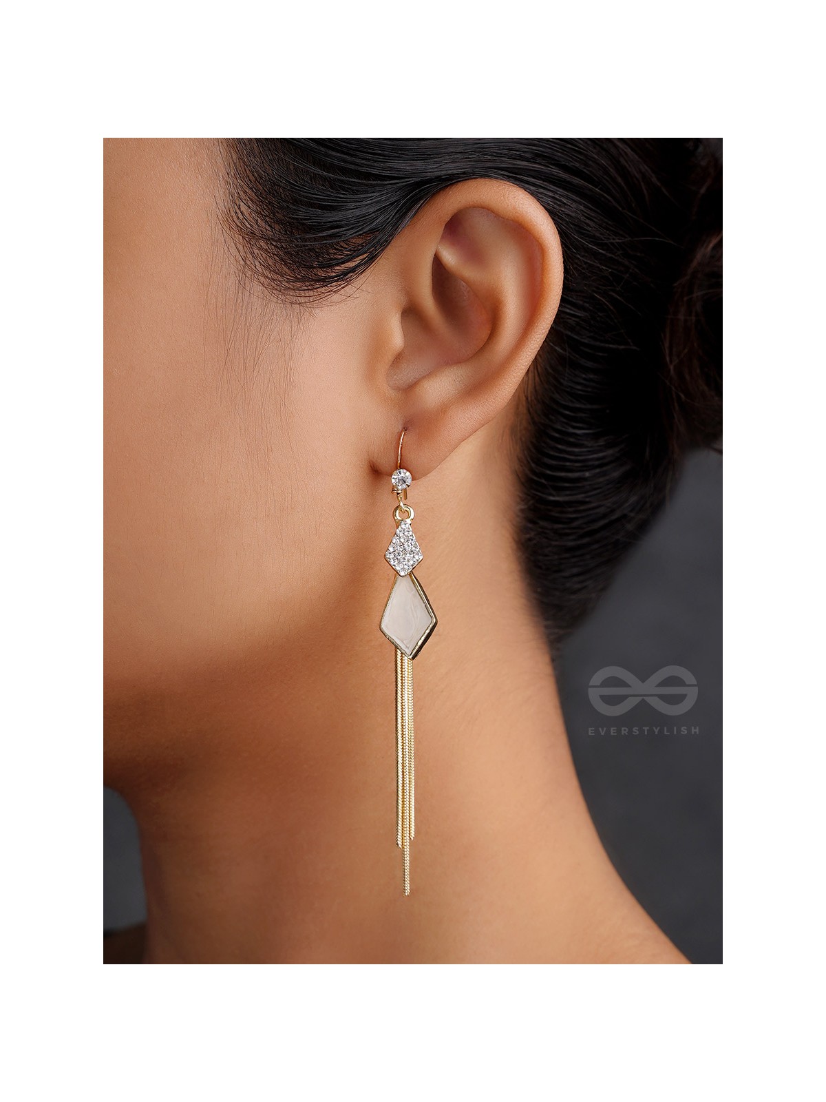 The Golden Rain- Chic Golden Earrings