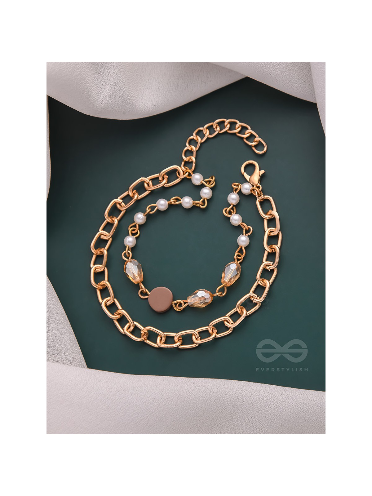 Star Sprinkled- Golden Layered Bracelet